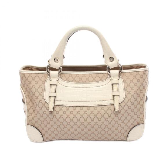 Celine Boogie Bag Macadam Handbag Canvas and